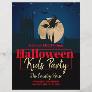 Halloween-Kostüm-Party-Event-Flyer Flyer
