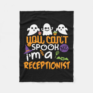 Halloween-Kostüm-Party kann nicht sprechen Fleecedecke