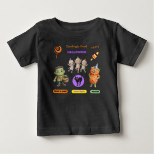 Halloween-Kostüm Party Monster gruselige Tanzparty Baby T-shirt