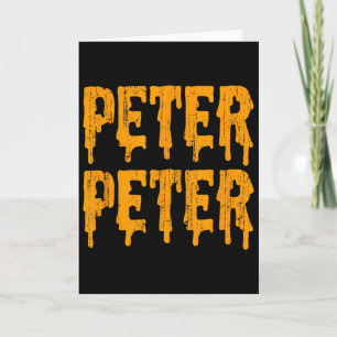 Halloween-Kostüm Peter Pumpkin Eater  Karte