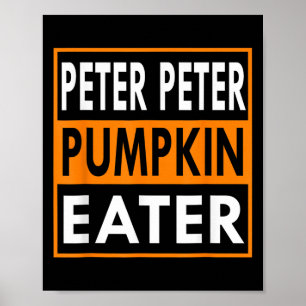 Halloween-Kostüm Peter Pumpkin Eater Poster