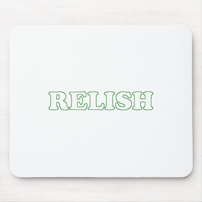 Halloween-Kostüm Relish Ich bin Relis Mousepad (Vorne)