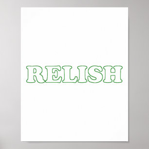 Halloween-Kostüm Relish Ich bin Relis Poster