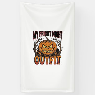Halloween-Kostüm-Shirt Gruseliger Kürbis-Outfit_1 Banner
