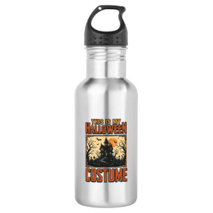 Halloween-Kostüm Spukhaus Vintage-Shirt Desi Edelstahlflasche