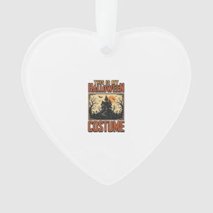 Halloween-Kostüm Spukhaus Vintage-Shirt Desi Ornament