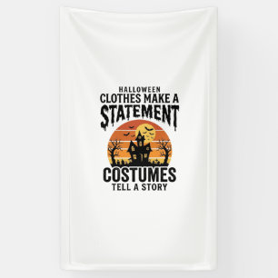 Halloween-Kostüm Statement Vintage-Shirt-Design_1 Banner
