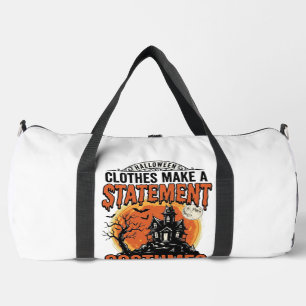 Halloween-Kostüm Statement Vintage Vector Shirt_1 Duffle Bag