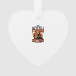 Halloween-Kostüm Statement Vintage Vector Shirt_1 Ornament