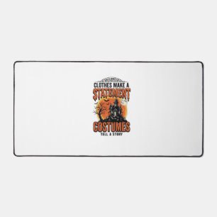 Halloween-Kostüm Statement Vintage Vector Shirt_1 Schreibtischunterlage