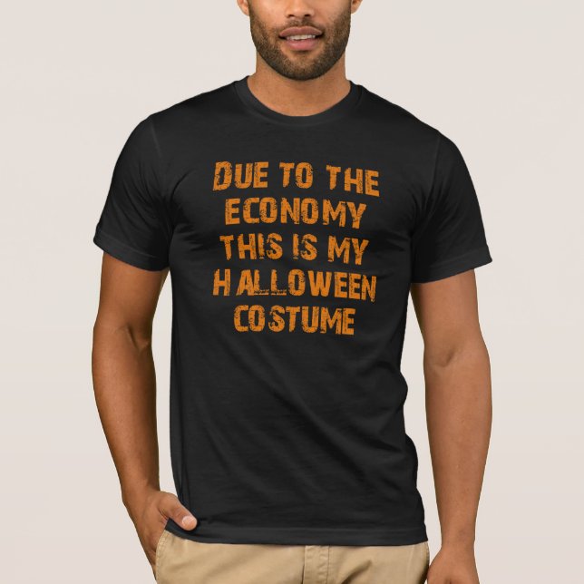 Halloween Kostüm T-Shirt (Vorderseite)