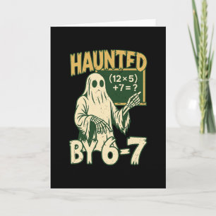 Halloween-Kostüm Verflucht Karte