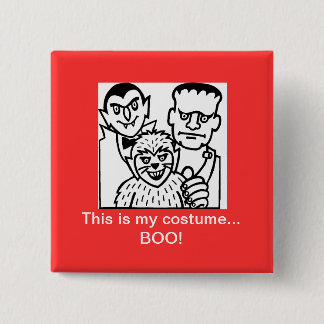 Halloween-Kostüm-Wahl Button