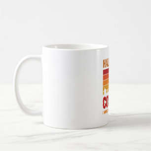 Halloween-Kostüm Zombie-Friedhof Retro-Horror-Desi Kaffeetasse