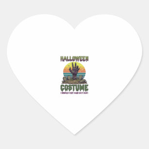 Halloween-Kostüm Zombie-Hand Friedhofs-Grabsteine Herz-Aufkleber