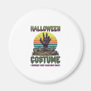 Halloween-Kostüm Zombie-Hand Friedhofs-Grabsteine Magnet