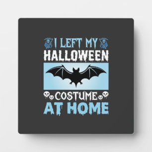 Halloween-Kostüm zu Hause lustiges Fledermaus-Desi Fotoplatte