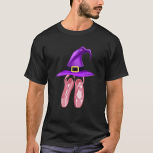 Halloween Kostüme Ballettschuhe Hexenhut Männer Fr T-Shirt