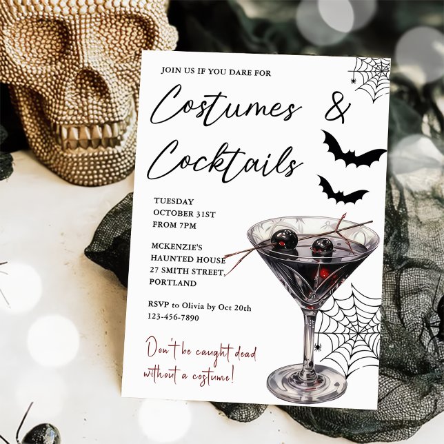 Halloween Kostüme & Cocktails Einladung (Von Creator hochgeladen)