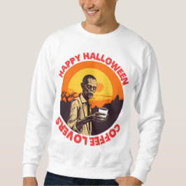 Halloween-Kostüme, ein Liebhaber des Kaffees Sweatshirt