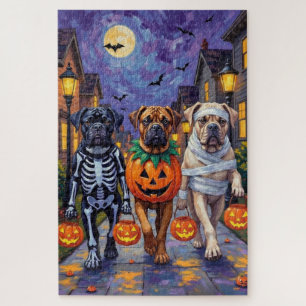 Halloween-Kostüme für Bullmastiff Puzzle