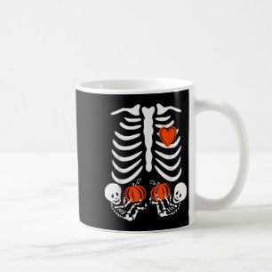 Halloween-Kostüme für schwangere Frauen Zwillinge Kaffeetasse