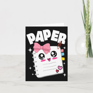 Halloween-Kostüme niedliche Rock Paper Schere Kind Karte
