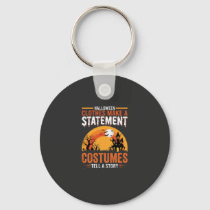 Halloween-Kostüme Statement Spukhaus-Design Schlüsselanhänger