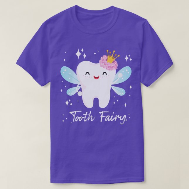Halloween-Kostüme Tooth Fairy Dentist Teeth Adult T-Shirt (Design vorne)
