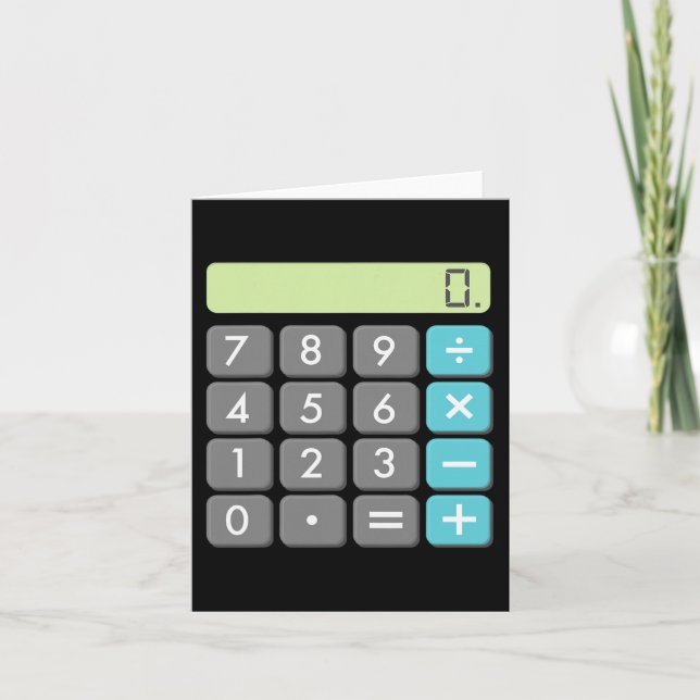 Halloween Kostümmathematik Geek Cool Beängstigend Karte (Vorderseite)