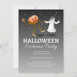 Halloween-Kostümparty Einladung
