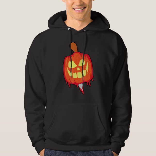Halloween-Kostümtrick oder -Behandlung Hoodie (Vorderseite)