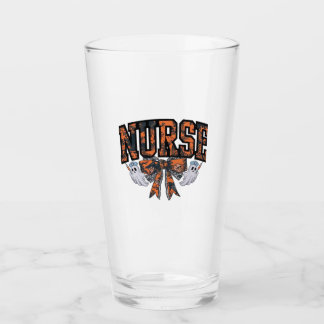 Halloween-Krankenschwester Coquette-Schleife Herbs Glas