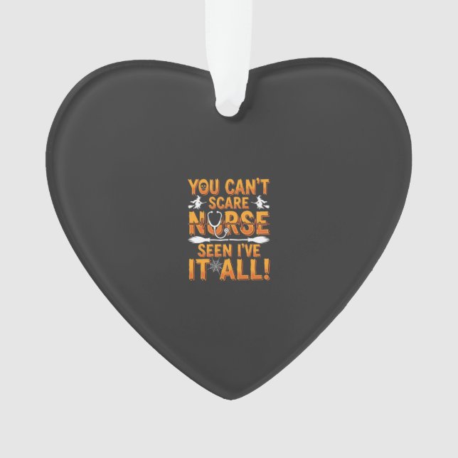 Halloween-Krankenschwester-Design_1 Ornament (Vorderseite)