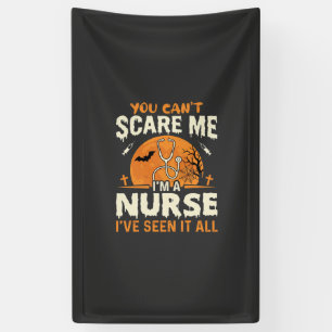Halloween Krankenschwester Erschrecke Mich Banner