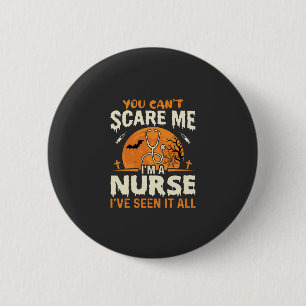 Halloween Krankenschwester Erschrecke Mich Button