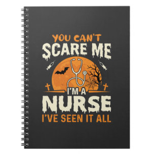 Halloween Krankenschwester Erschrecke Mich Notizblock