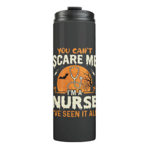 Halloween Krankenschwester Erschrecke Mich Thermosbecher