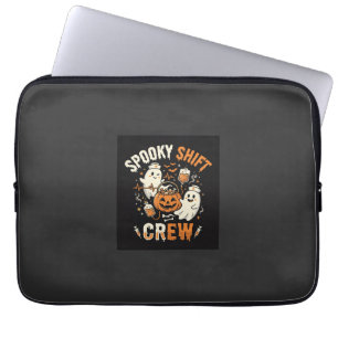 Halloween-Krankenschwester-Geistermannschaft Laptopschutzhülle