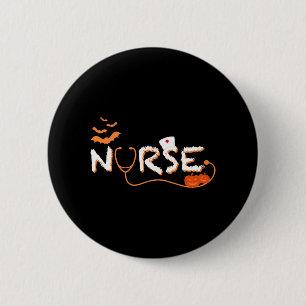 Halloween-Krankenschwester, Halloween-Krankenpfleg Button