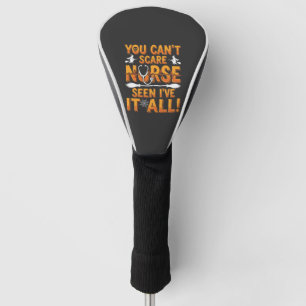 Halloween-Krankenschwester Hat Alles Gesehen Desig Golf Headcover