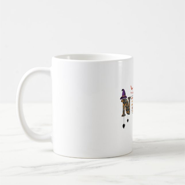 Halloween-Krankenschwester Kaffeetasse (Links)