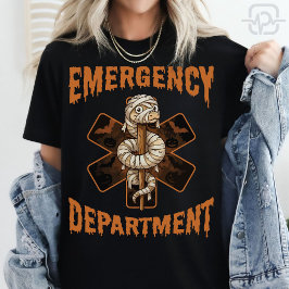 Halloween-Krankenschwester-Mumie-Schlange-Stern de T-Shirt
