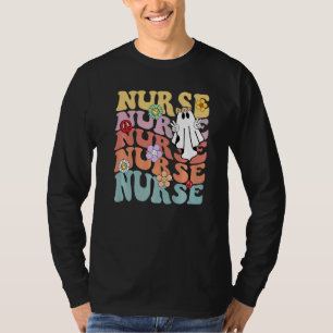 Halloween Krankenschwester Pflegt Süße Gesundheit T-Shirt