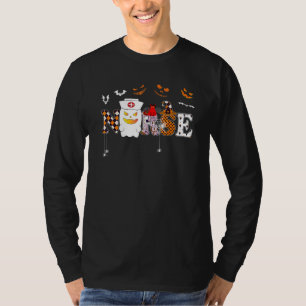 Halloween Krankenschwester Pflegt Süße Gesundheit T-Shirt