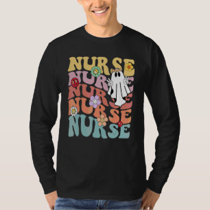 Halloween Krankenschwester Pflegt Süße Gesundheits T-Shirt