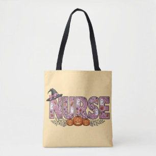 Halloween-Krankenschwester Pink Ribbon Design