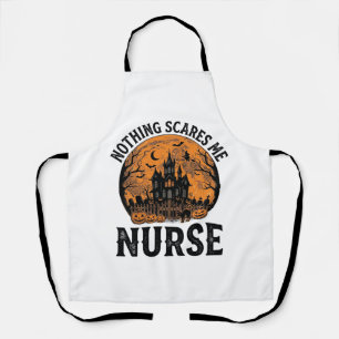 Halloween-Krankenschwester Vintage Grusel Mond Des Schürze