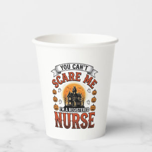 Halloween Krankenschwester Vintage Gruseliger Regi Pappbecher