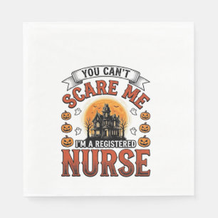 Halloween Krankenschwester Vintage Gruseliger Regi Serviette